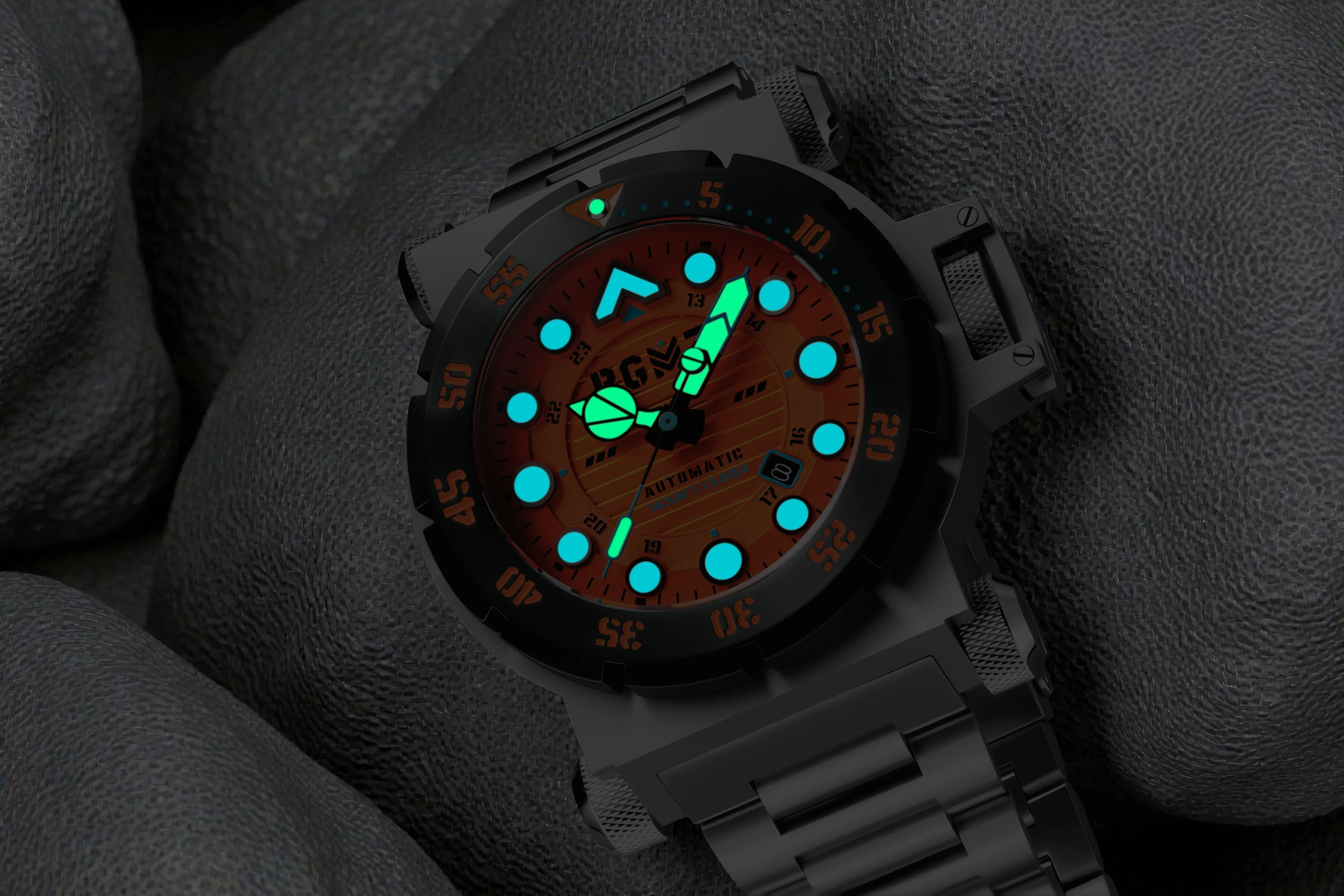 RGMT Men's 51mm Centurion Automatic Bracelet Watch - Image 9
