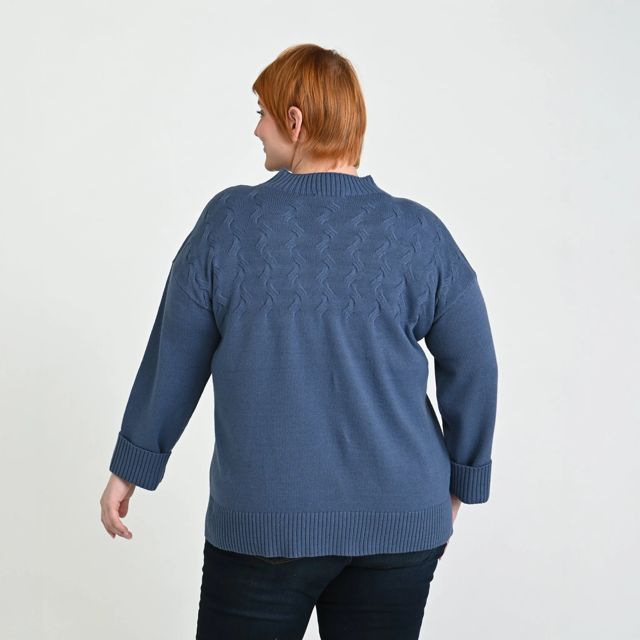 Christopher & Banks Ribbed Mock Neck Sweater - Image 12