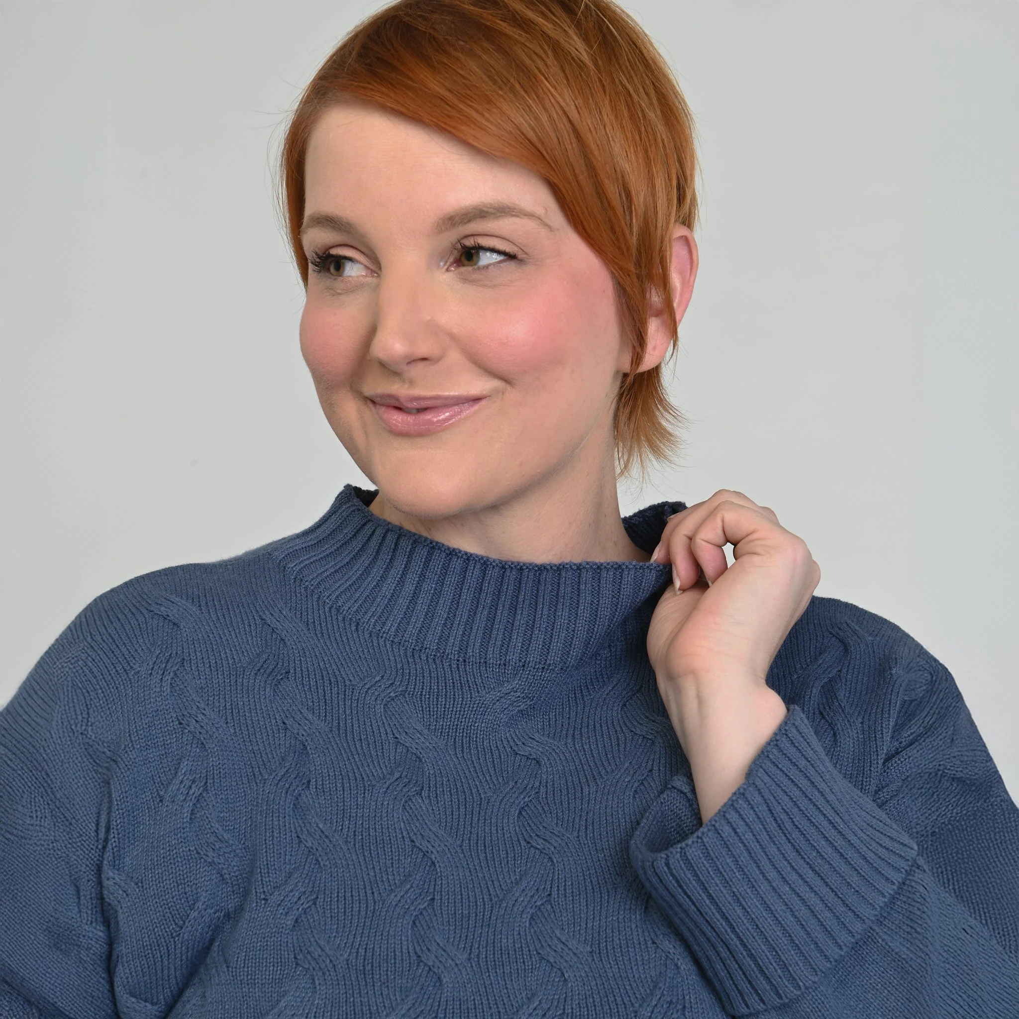 Christopher & Banks Ribbed Mock Neck Sweater - Image 13