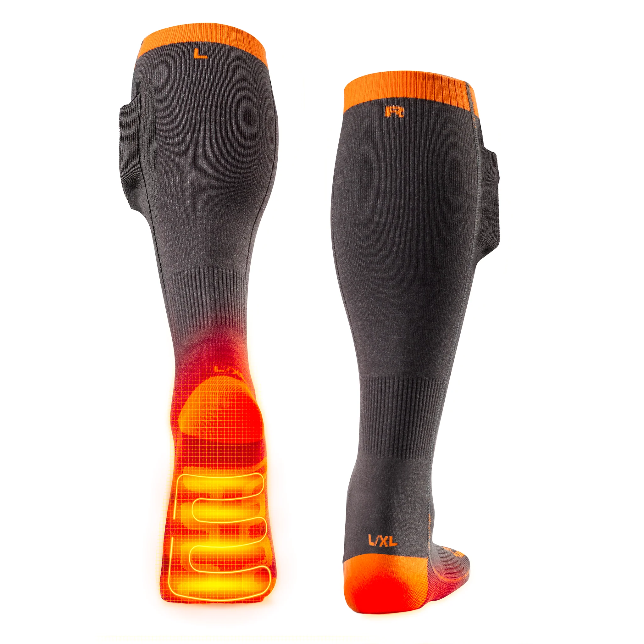 Gobi Heat Unisex Roam Heated Rechargeable Heated Socks with Remote Control - Image 5