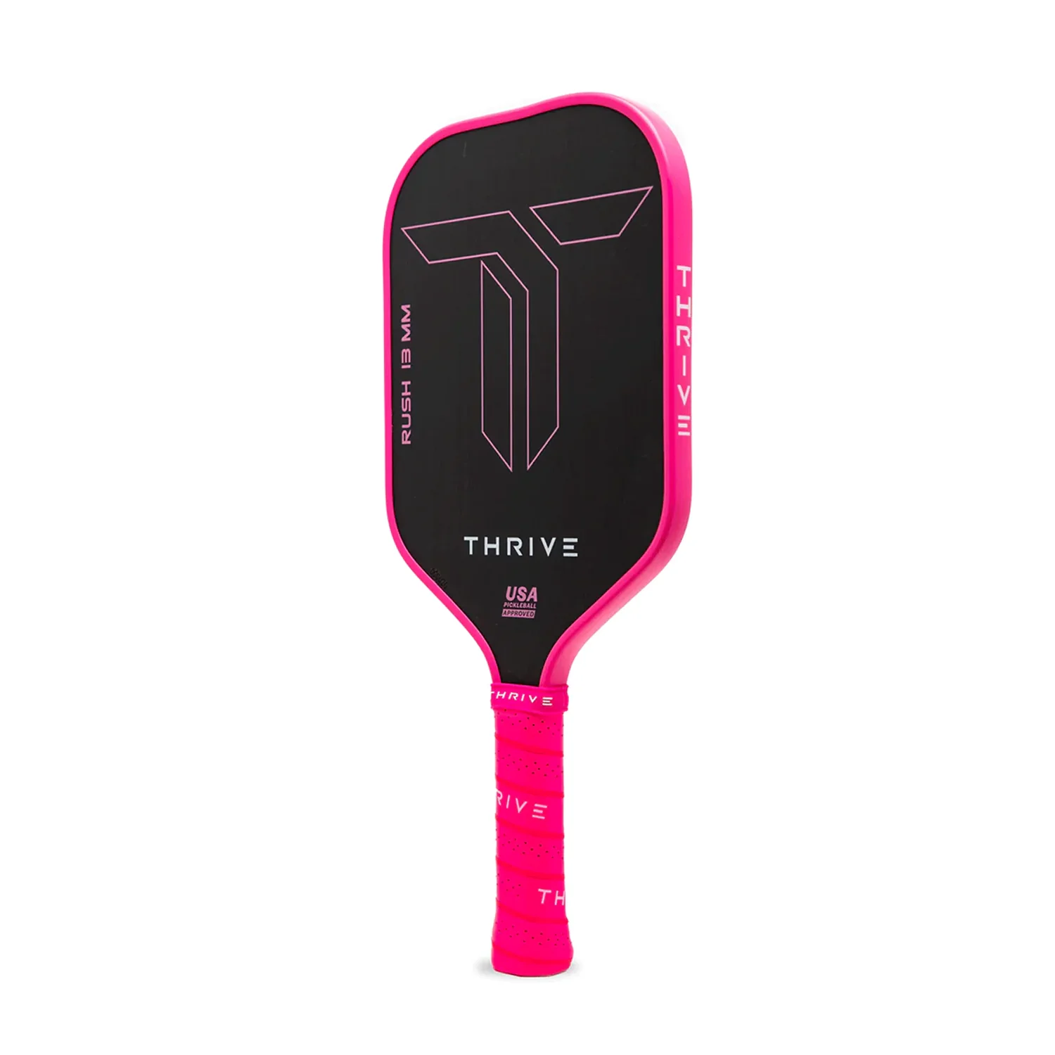Thrive Pickleball Special Edition Rush Pink 13mm Paddle with Accessories - Image 2