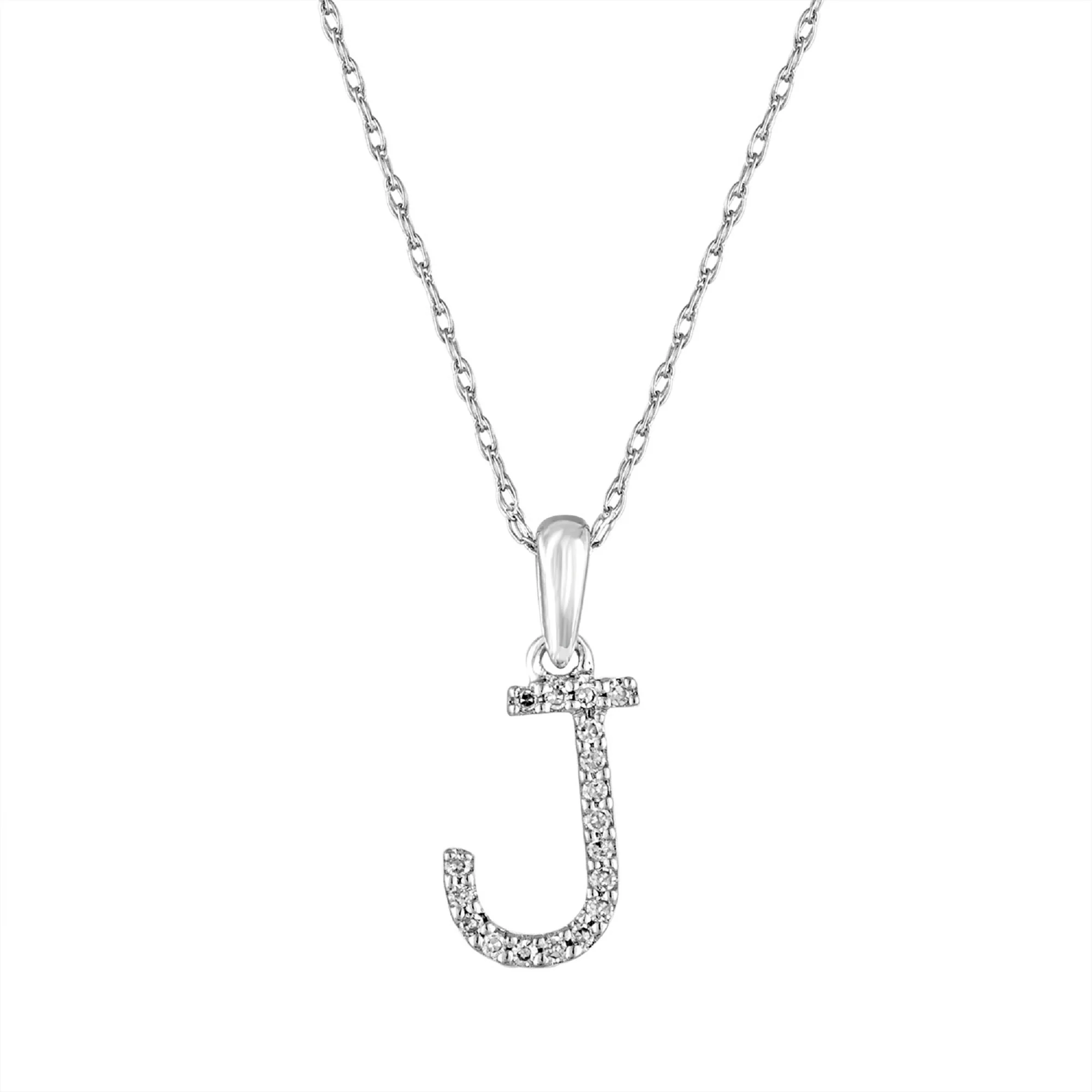 Sabrina Designs 14K Gold 0.06ctw Diamond Initial Pendant with Chain - Image 35