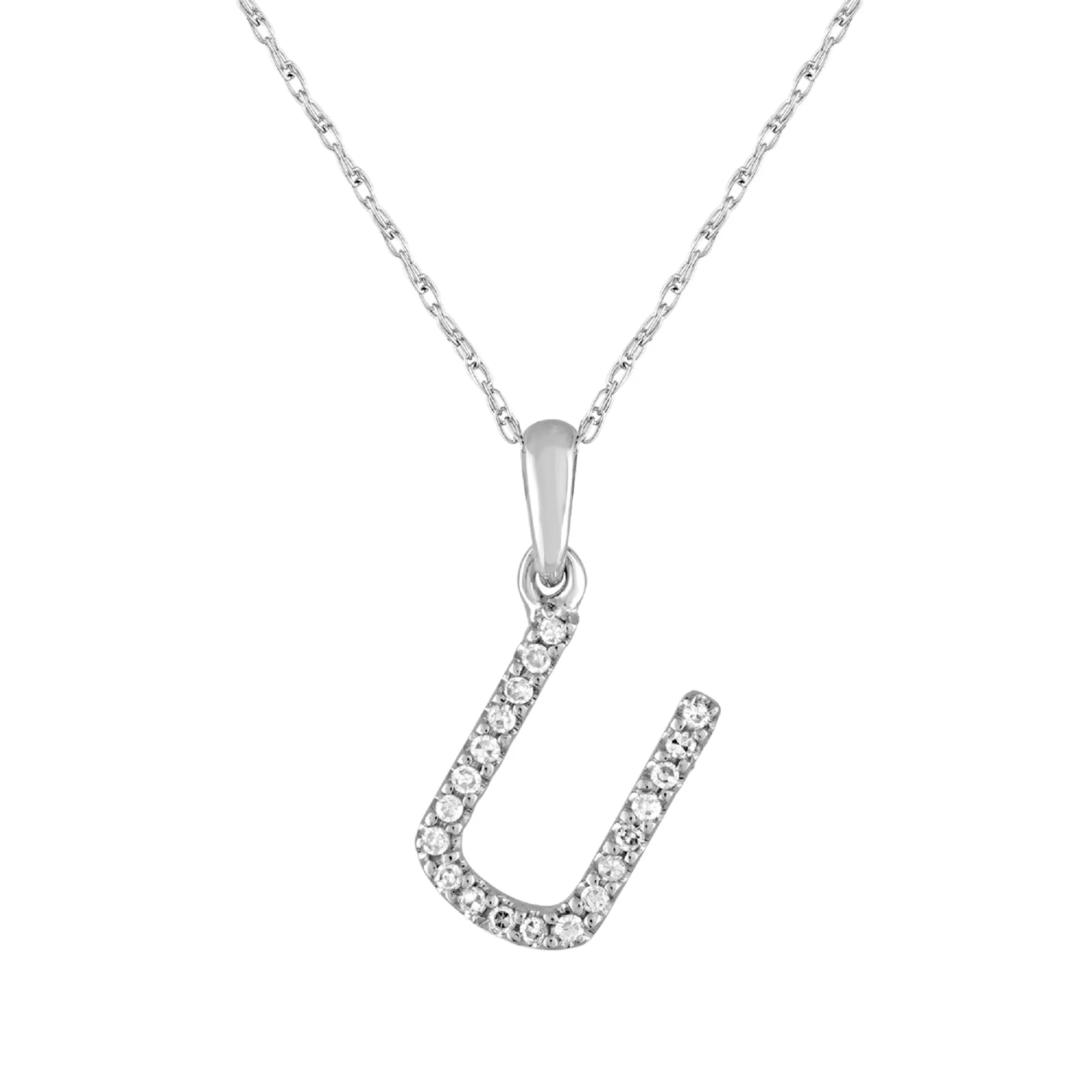 Sabrina Designs 14K Gold 0.06ctw Diamond Initial Pendant with Chain - Image 46