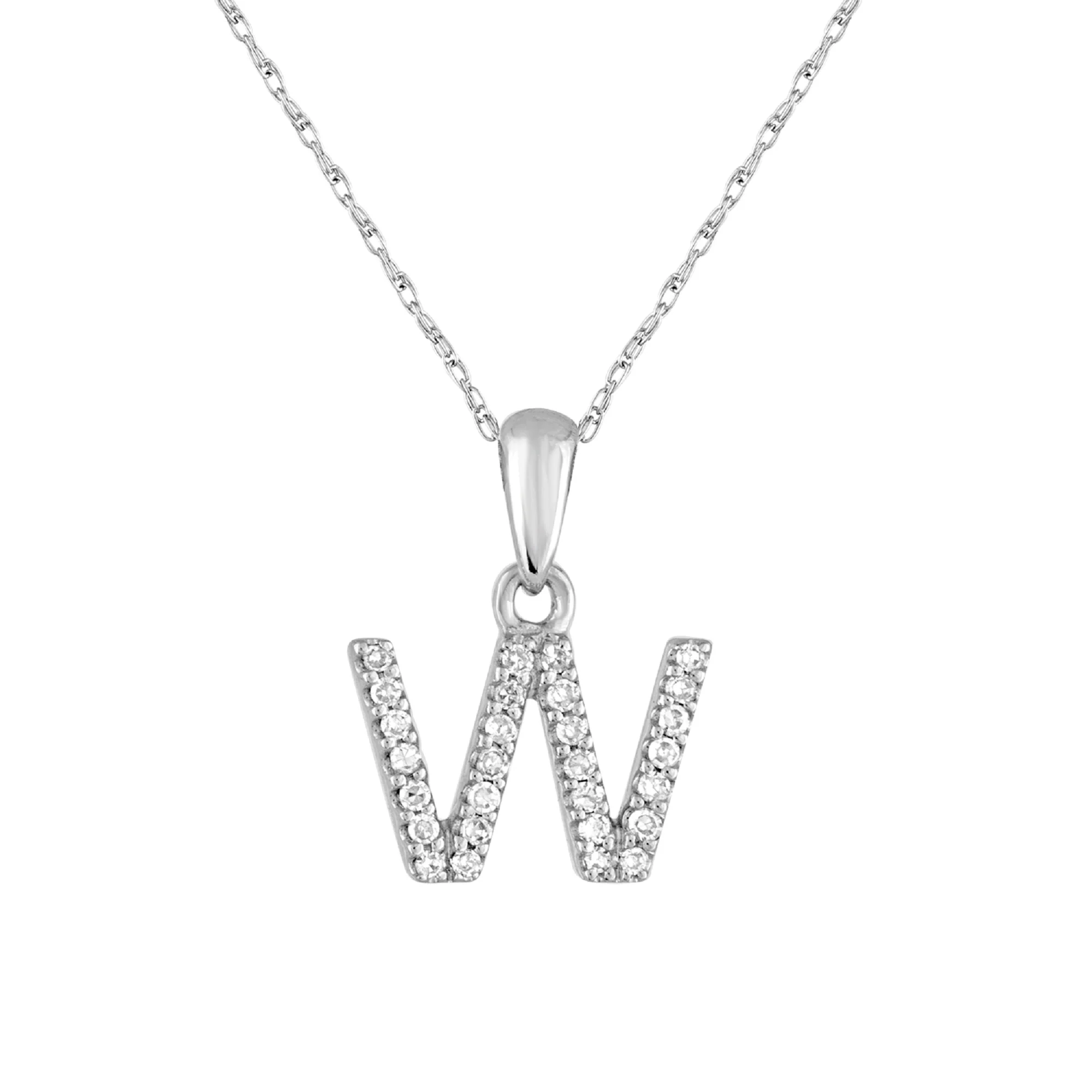 Sabrina Designs 14K Gold 0.06ctw Diamond Initial Pendant with Chain - Image 48