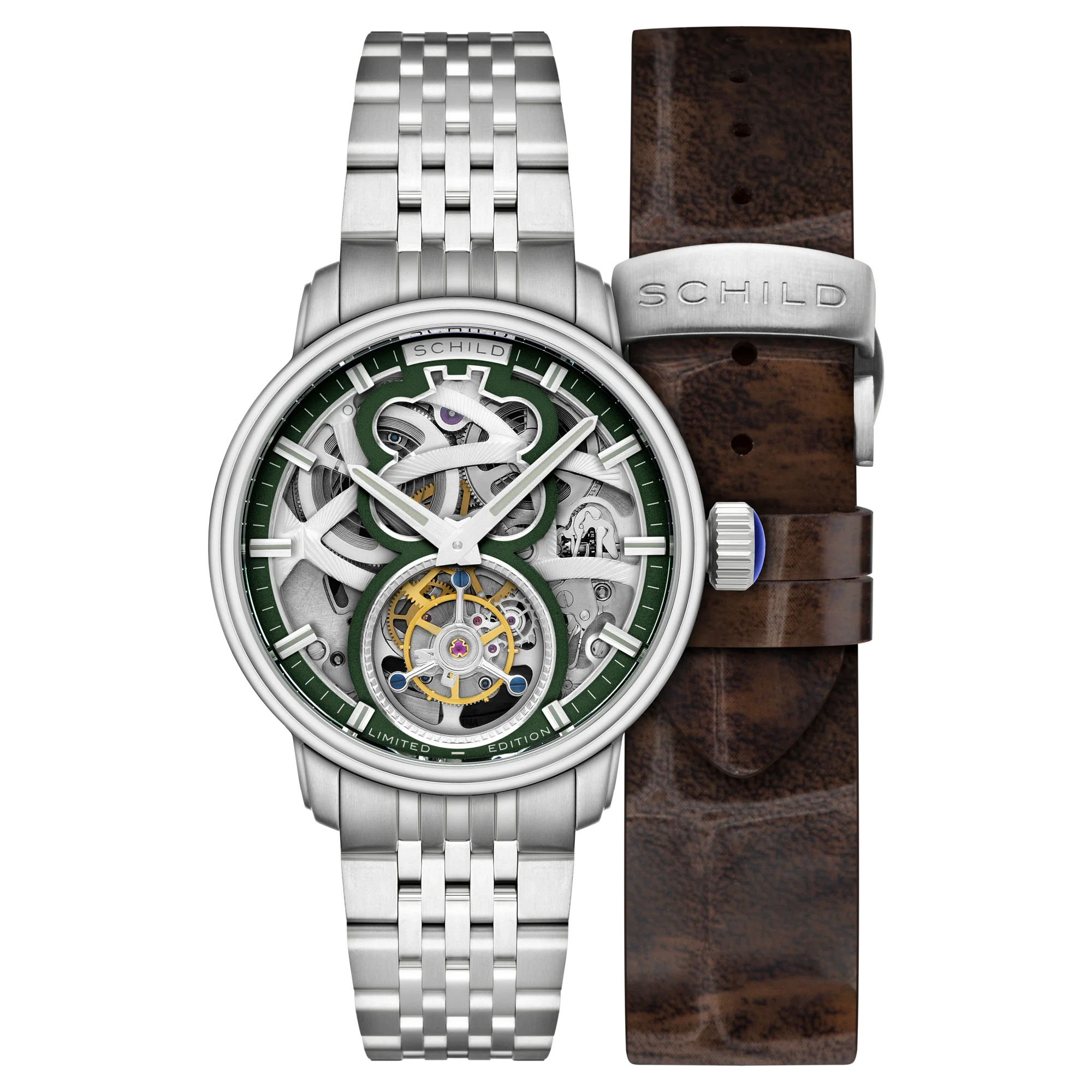 Schild Men's 42mm Maximillian Automatic Tourbillion Limited Edition Watch - Image 2