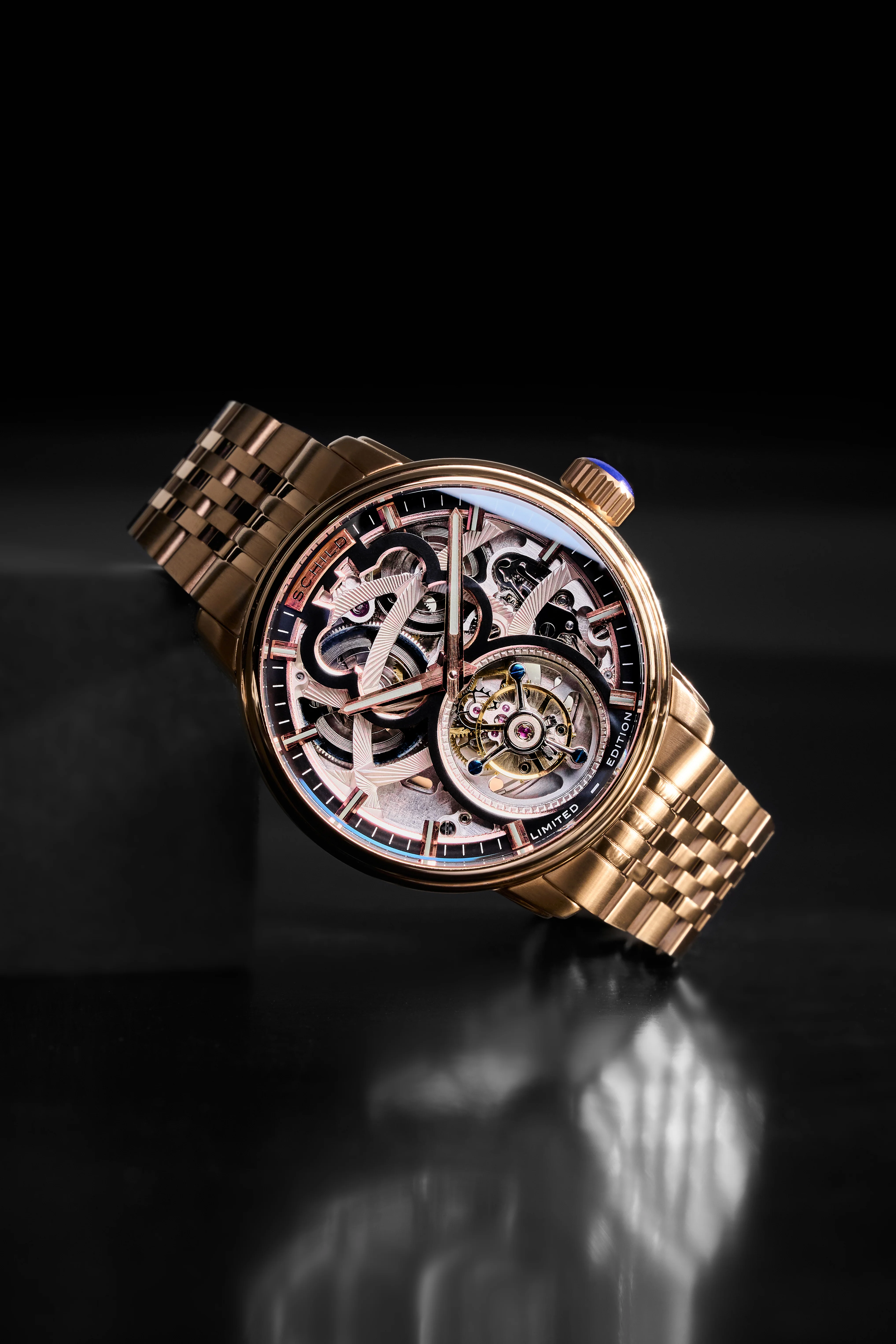 Schild Men's 42mm Maximillian Automatic Tourbillion Limited Edition Watch - Image 4