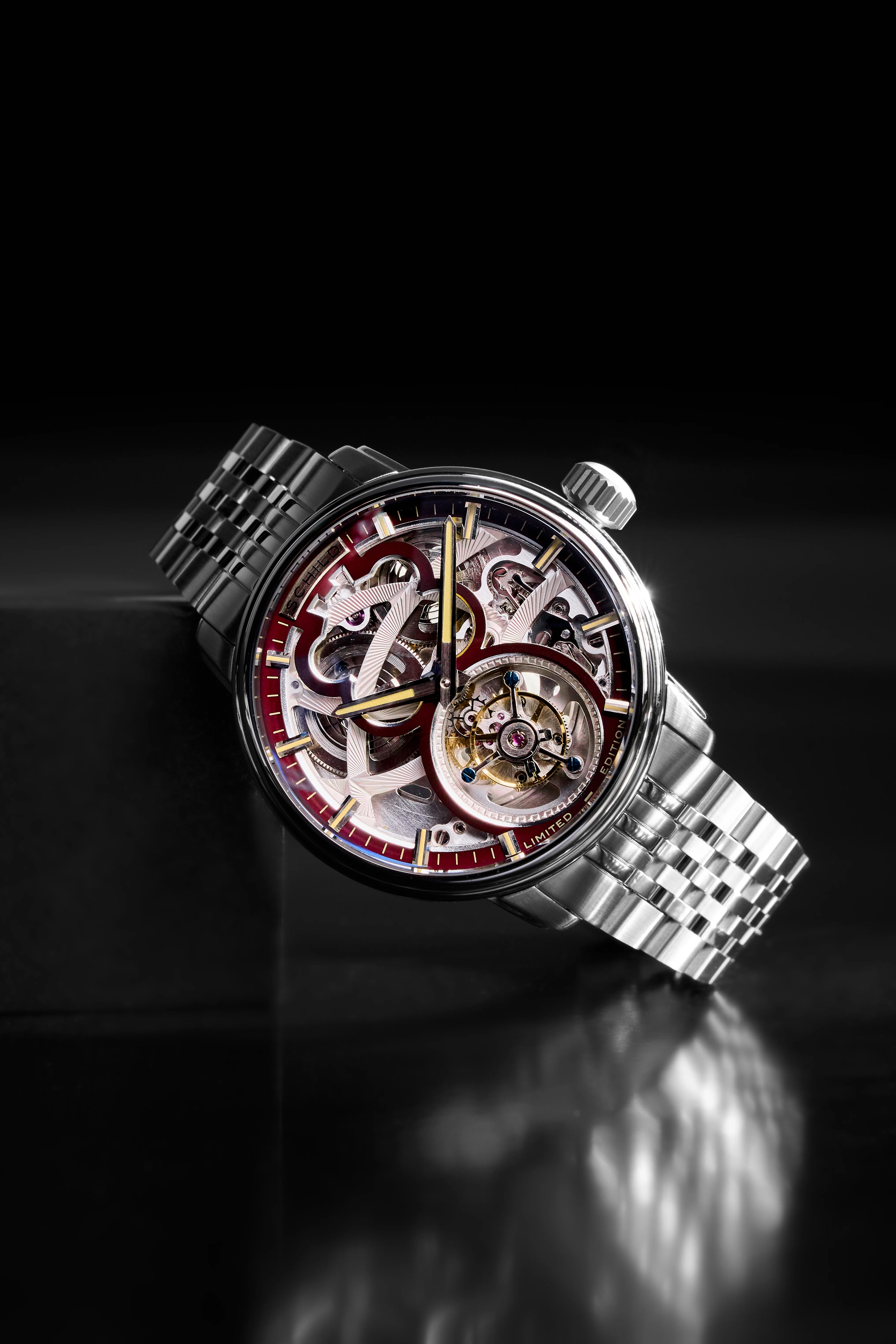 Schild Men's 42mm Maximillian Automatic Tourbillion Limited Edition Watch - Image 5