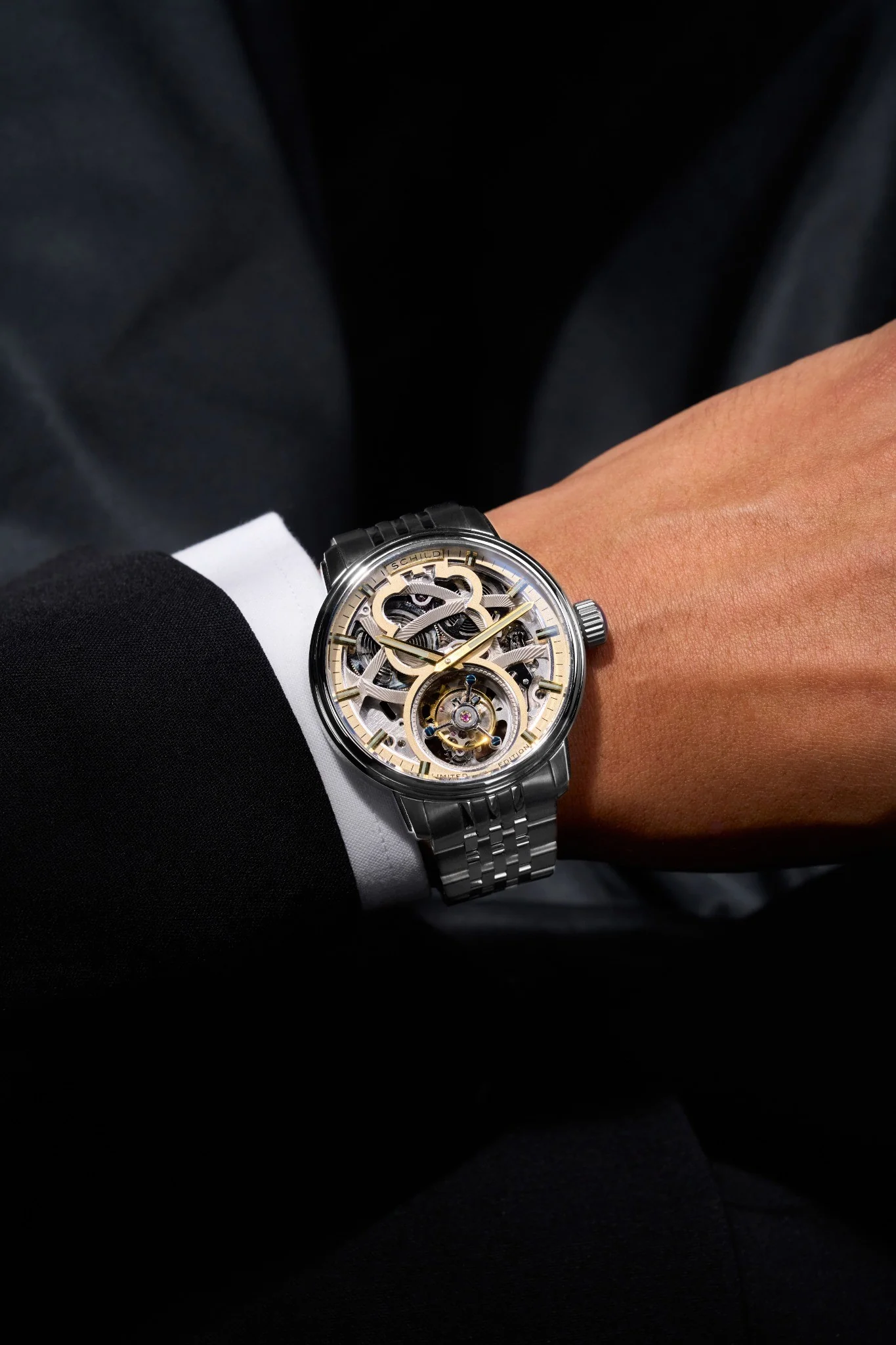 Schild Men's 42mm Maximillian Automatic Tourbillion Limited Edition Watch - Image 6