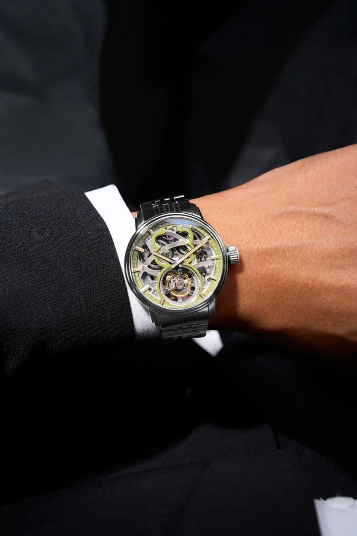 Schild Men's 42mm Maximillian Automatic Tourbillion Lmt Ed Interchangeable Watch - Image 9
