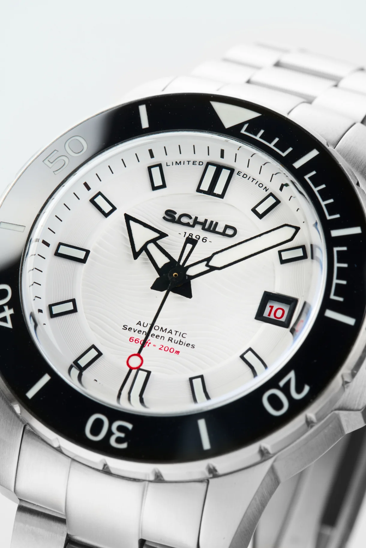 Schild Men's 43mm Hermann Swiss Automatic Limited Edition Bracelet Watch - Image 12