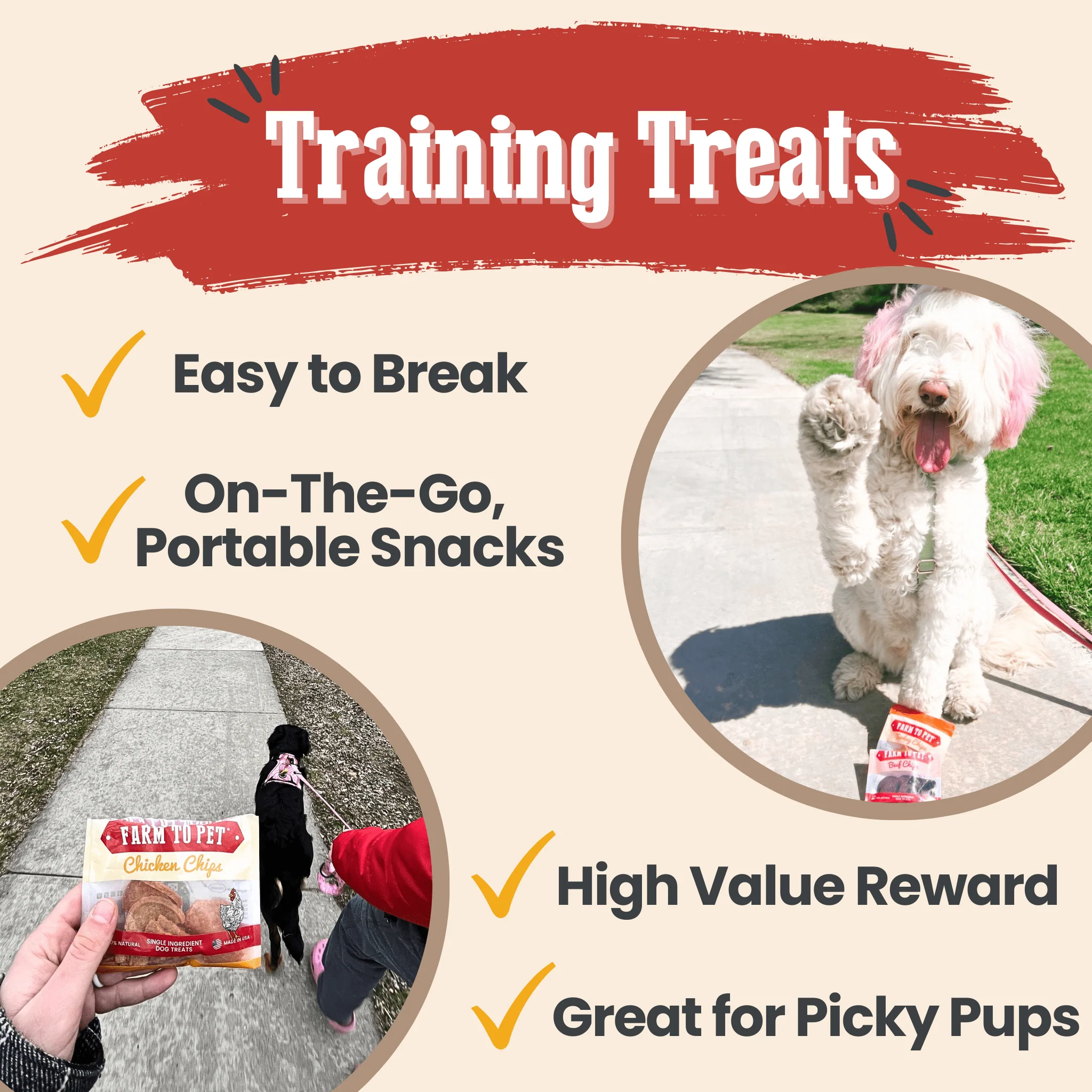 Farm To Pet Single-Ingredient Dog Treats Snack Pack Sampler - Image 4