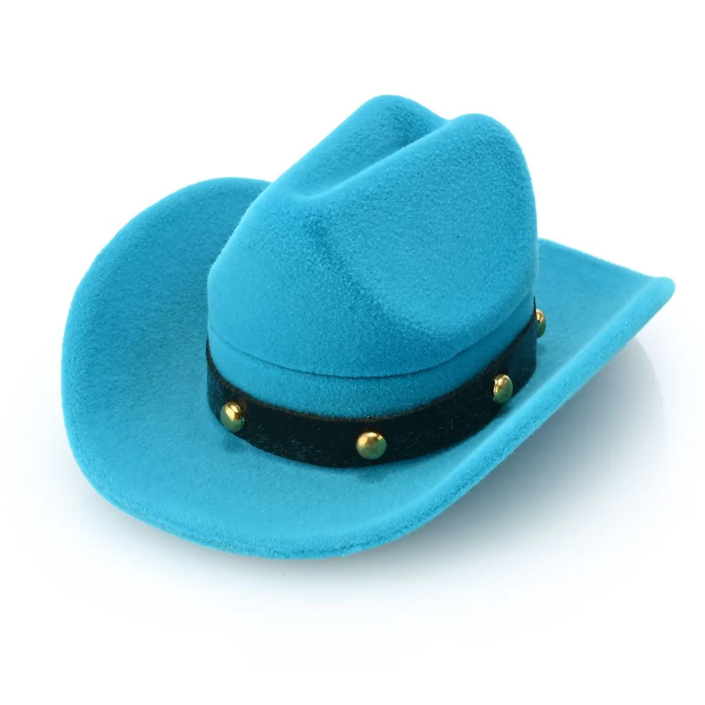 Southwest Elements Cowboy Hat Ring Box - Image 2