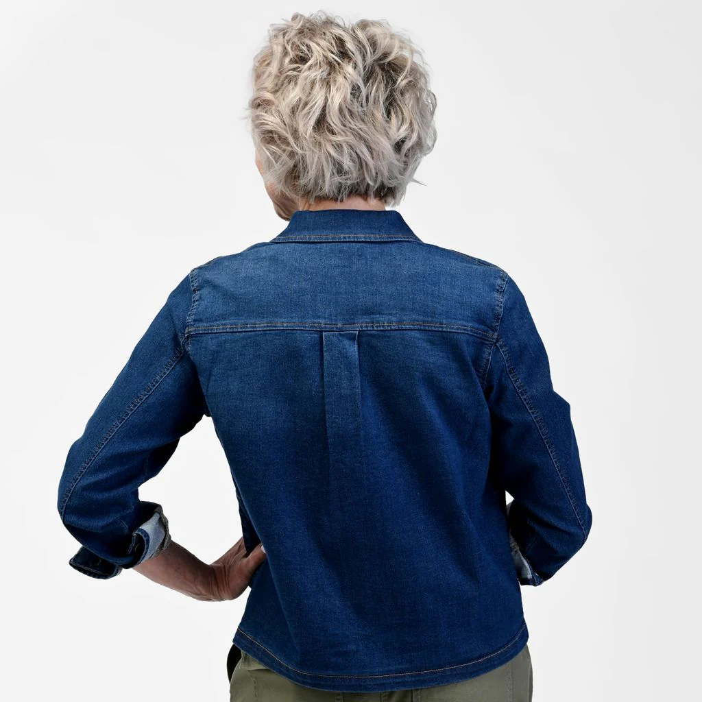 Christopher & Banks Stitch Detail Denim Jacket - Image 3
