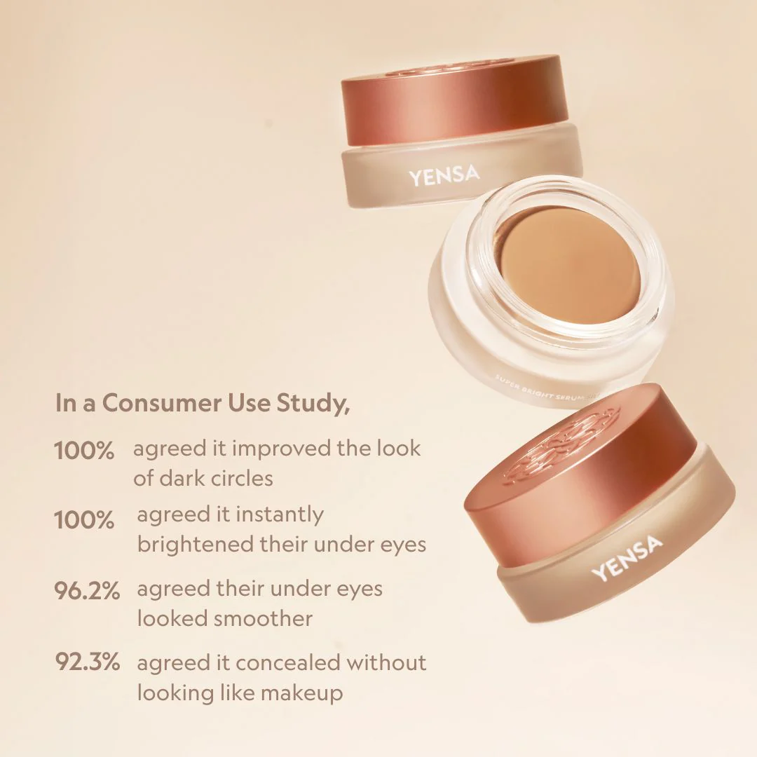 YENSA Super Bright Dark Circle Serum Peptide Corrector - Image 3