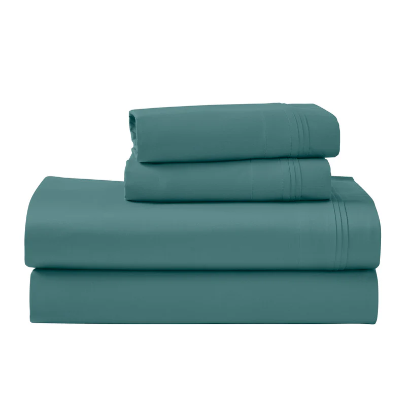 Superior 1000 Thread Count Egyptian Cotton Sateen Solid 4-Piece Sheet Set - Image 21
