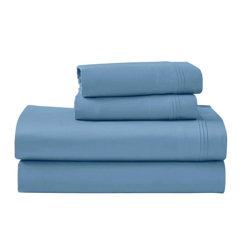 Superior 1000 Thread Count Egyptian Cotton Sateen Solid 4-Piece Sheet Set - Image 26