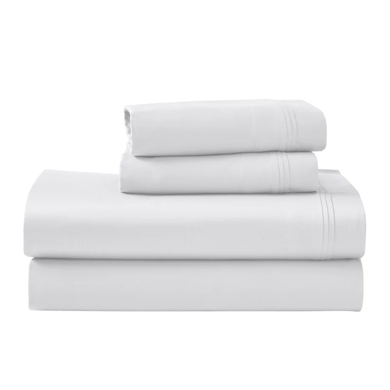 Superior 1000 Thread Count Egyptian Cotton Sateen Solid 4-Piece Sheet Set - Image 29