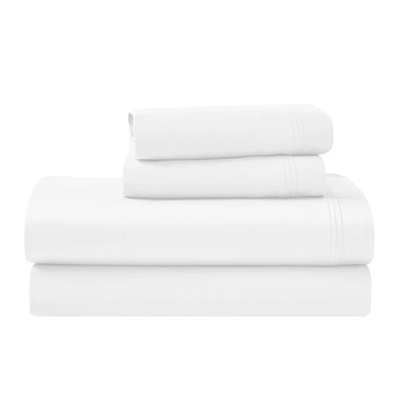 Superior 1000 Thread Count Egyptian Cotton Sateen Solid 4-Piece Sheet Set - Image 33