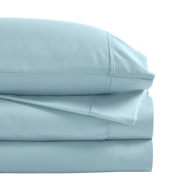 Superior 1200 Thread Count Cotton Blend Deep Pocket Solid 4-Piece Sheet Set - Image 16