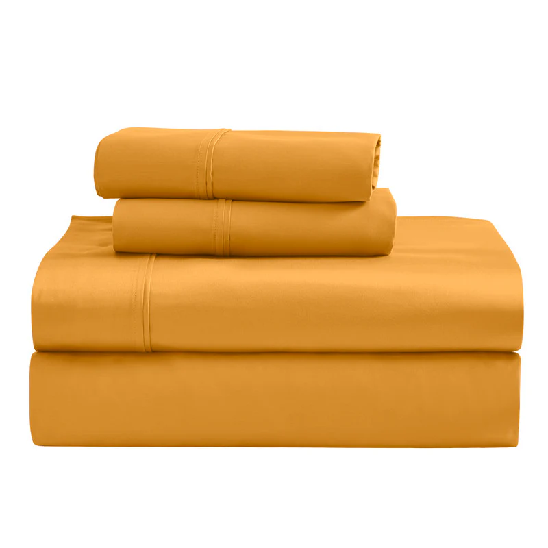 Superior 1200 Thread Count Egyptian Cotton Sateen Solid 4-Piece Sheet Set - Image 16
