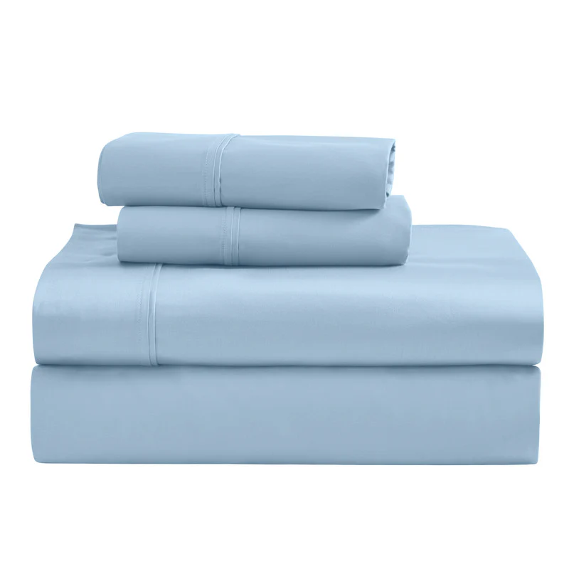 Superior 1200 Thread Count Egyptian Cotton Sateen Solid 4-Piece Sheet Set - Image 19