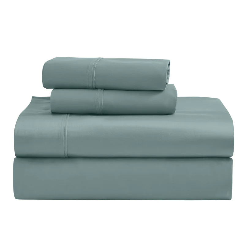 Superior 1200 Thread Count Egyptian Cotton Sateen Solid 4-Piece Sheet Set - Image 23