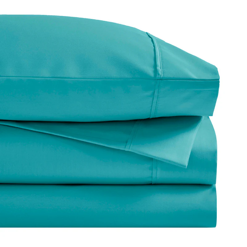 Superior 1500 Thread Count Cotton Blend Deep Pocket Solid 4-Piece Sheet Set - Image 16