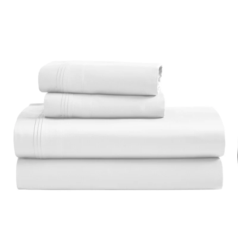 Superior 1500 Thread Count Egyptian Cotton Sateen Solid 4-Piece Sheet Set - Image 11