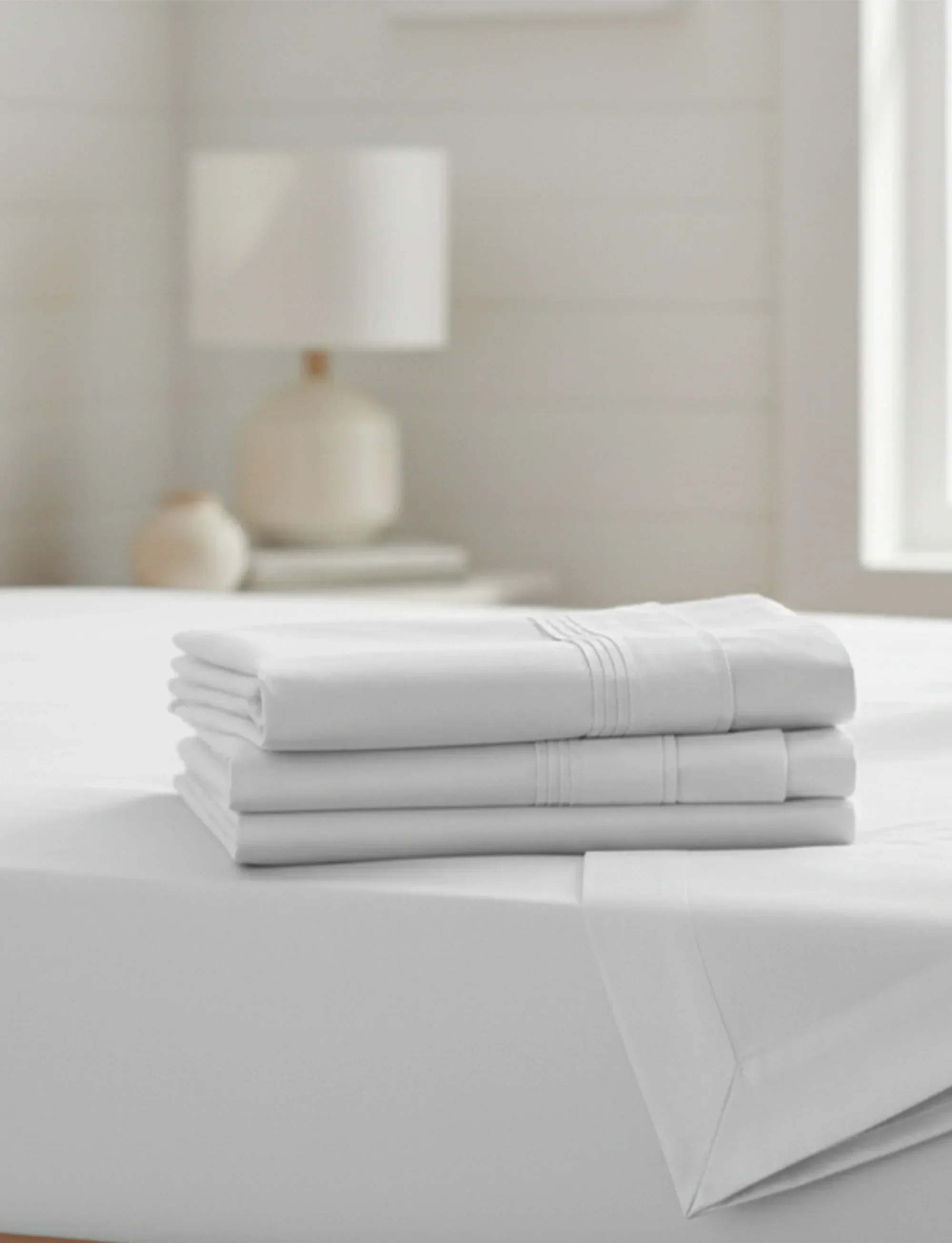 Superior 1500 Thread Count Egyptian Cotton Sateen Solid 4-Piece Sheet Set - Image 16