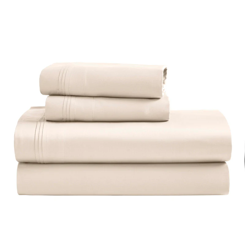 Superior 1500 Thread Count Egyptian Cotton Sateen Solid 4-Piece Sheet Set - Image 5