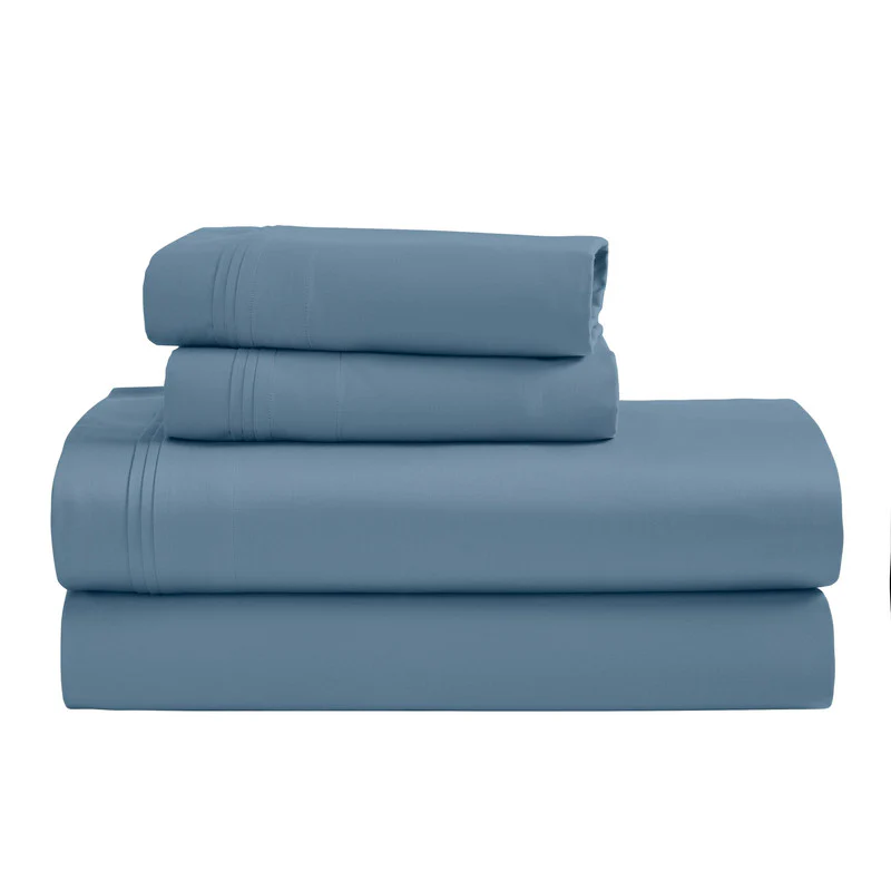 Superior 1500 Thread Count Egyptian Cotton Sateen Solid 4-Piece Sheet Set - Image 6