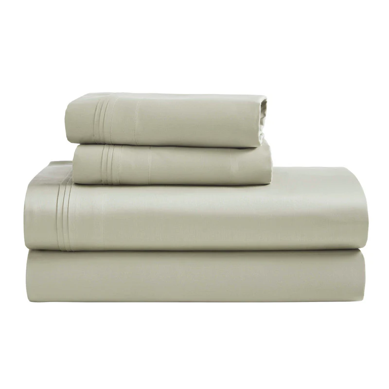 Superior 1500 Thread Count Egyptian Cotton Sateen Solid 4-Piece Sheet Set - Image 9