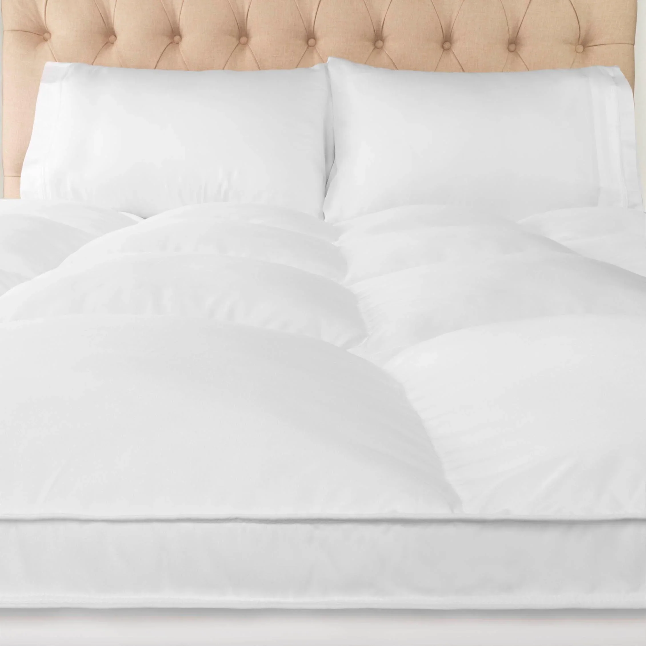 Superior Brushed Microfiber Down Alternative 2 Inch Mattress Topper - Image 3