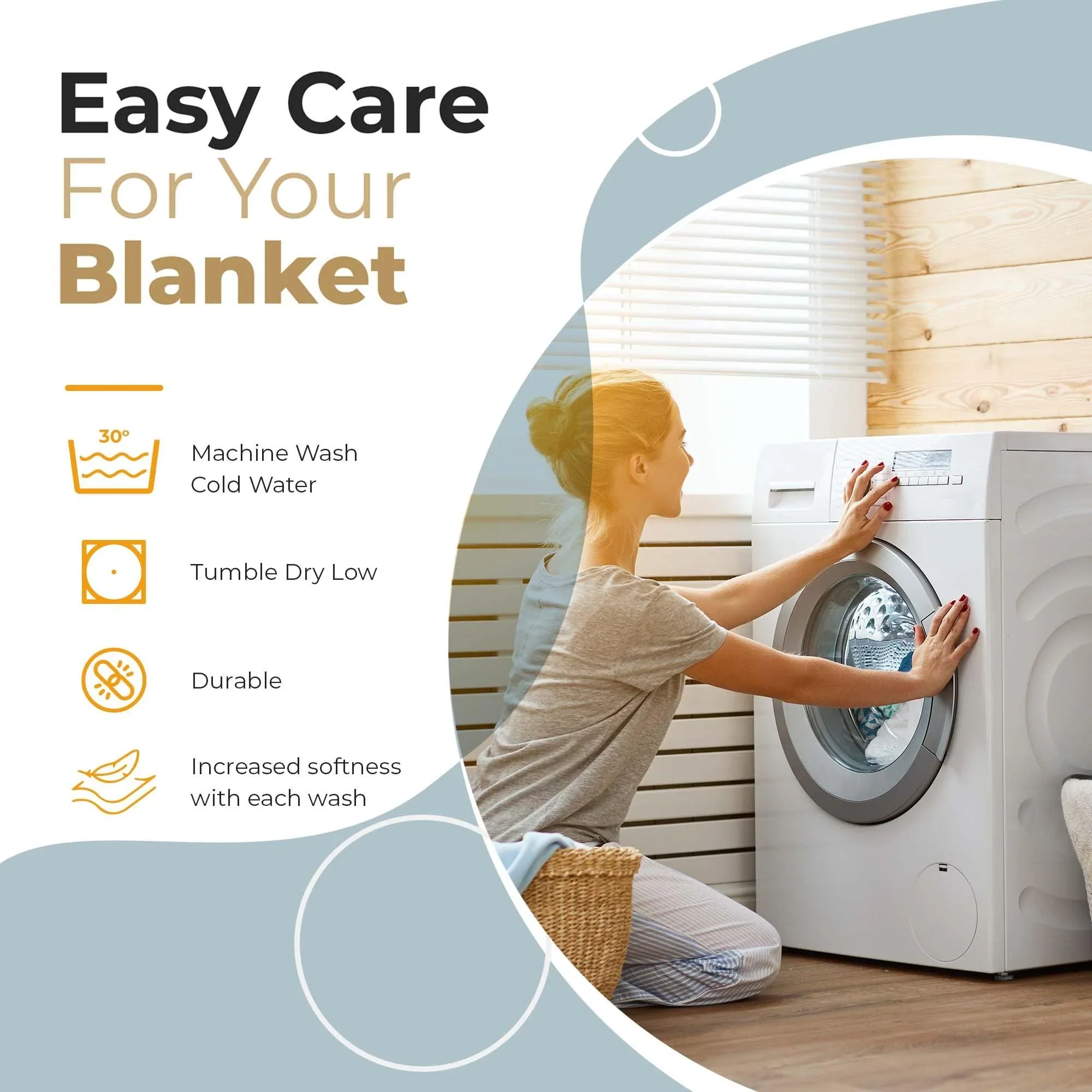 Superior Metro 100% Cotton All-Season Lightweight Blanket - Image 27