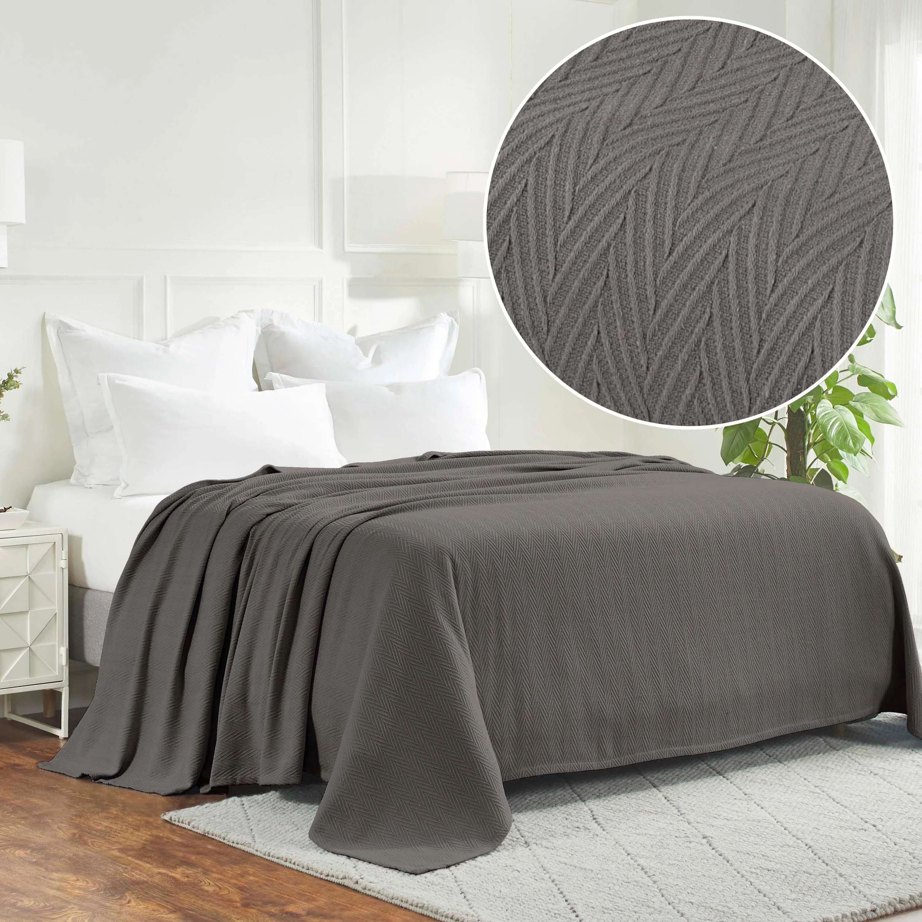 Superior Metro 100% Cotton All-Season Lightweight Blanket - Image 28