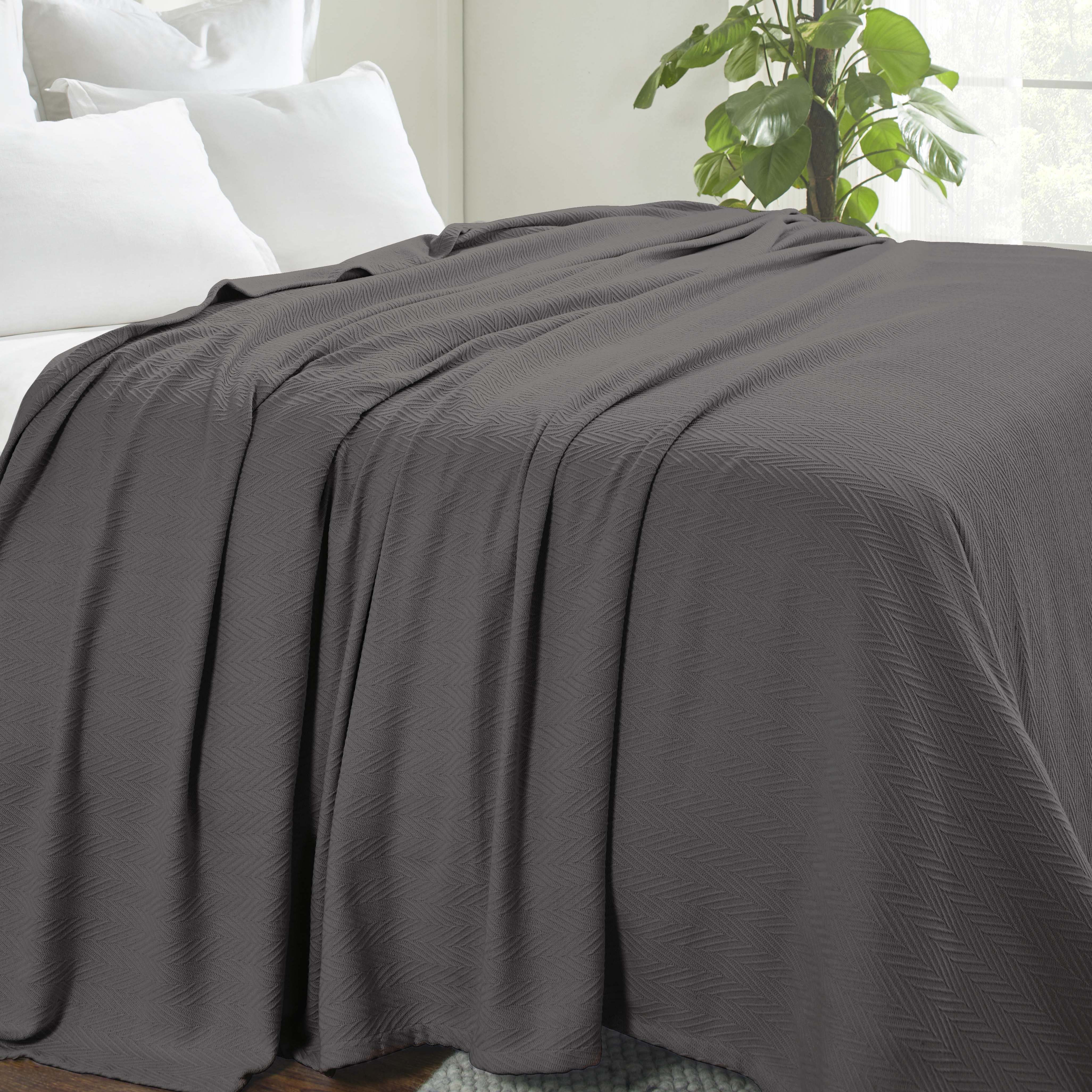 Superior Metro 100% Cotton All-Season Lightweight Blanket - Image 4