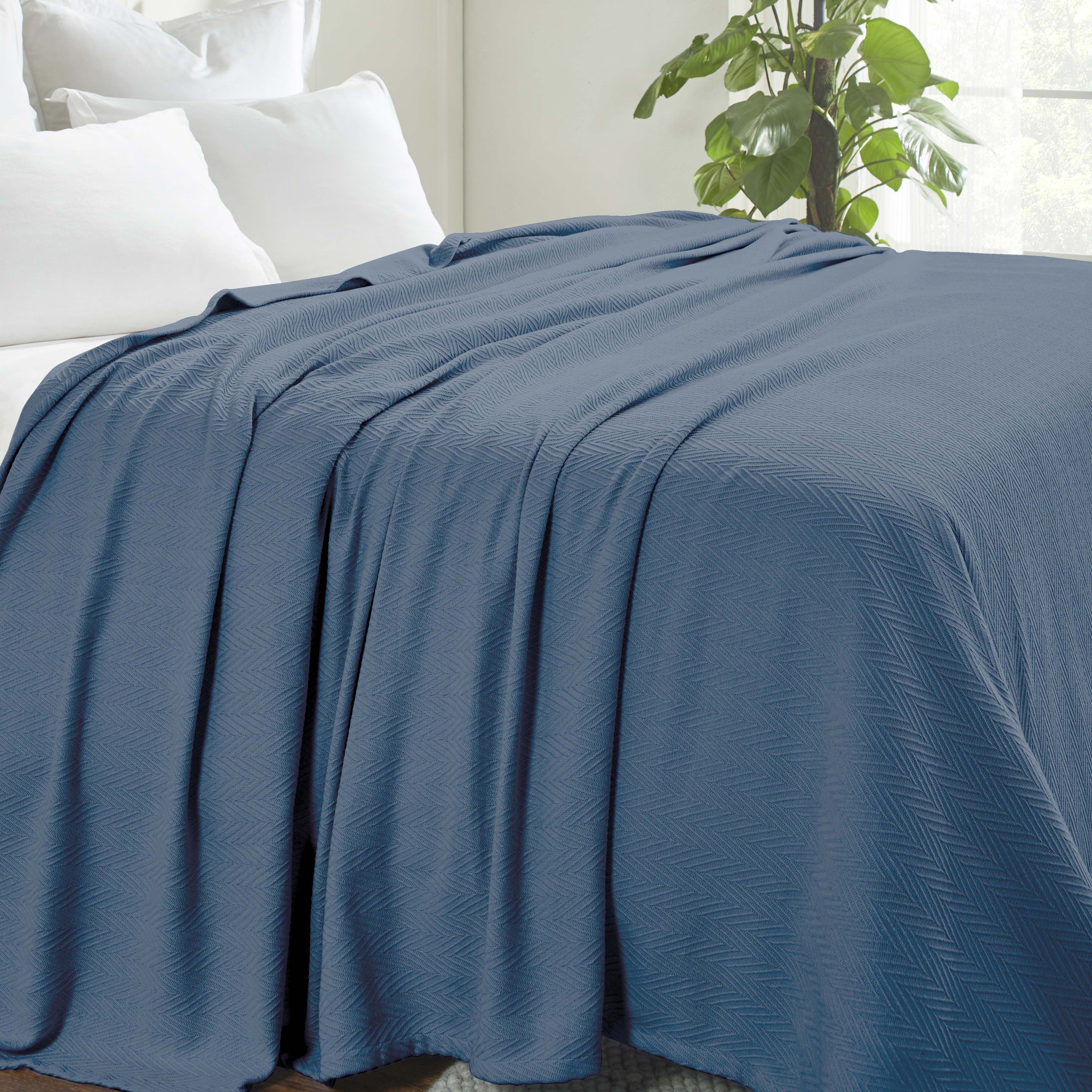 Superior Metro 100% Cotton All-Season Lightweight Blanket - Image 6