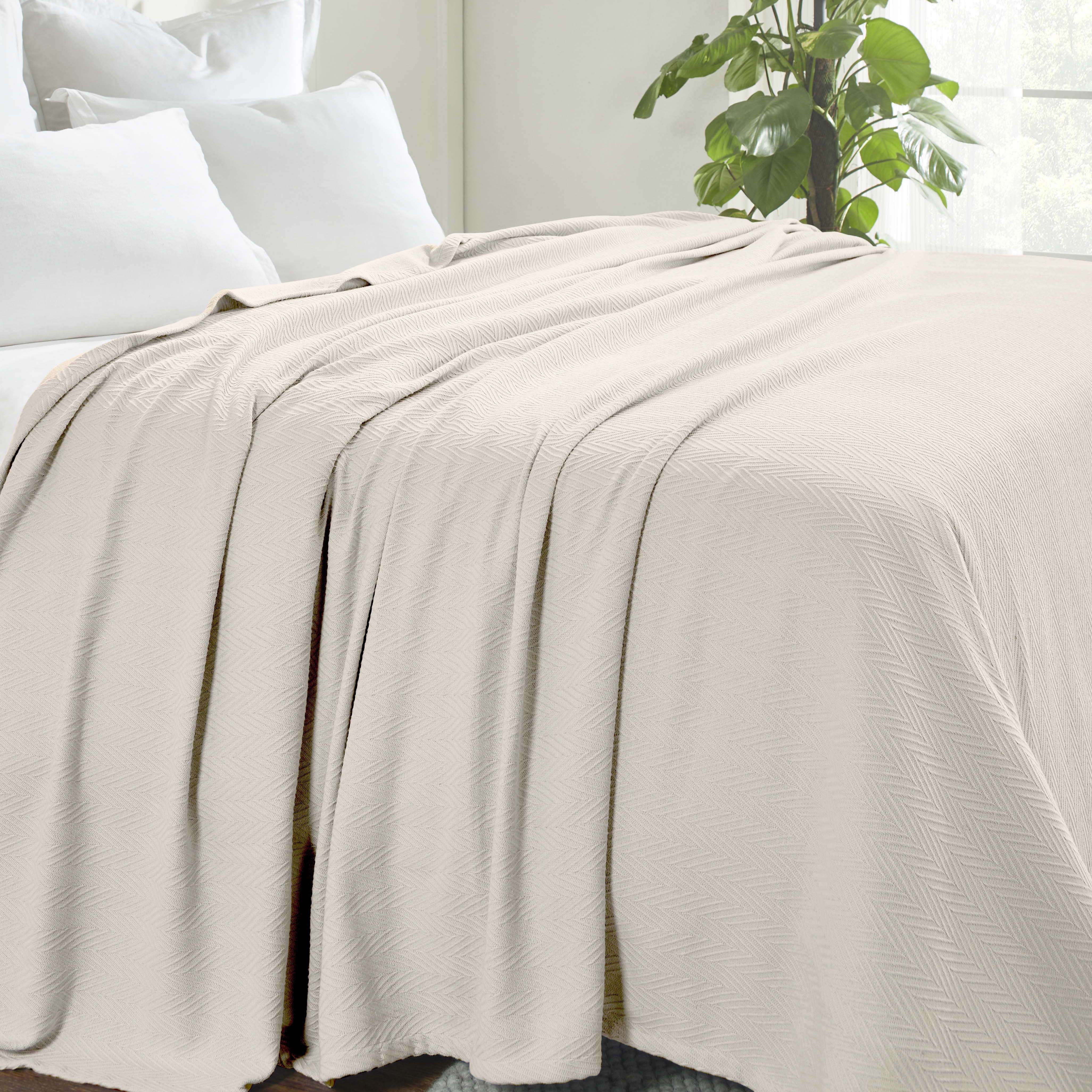 Superior Metro 100% Cotton All-Season Lightweight Blanket - Image 7