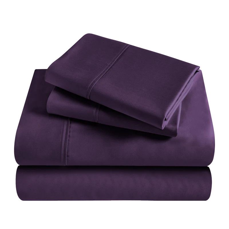 Superior Rayon From Bamboo 300 Thread Count Solid Deep Pocket 4-Piece Sheet Set - Image 18