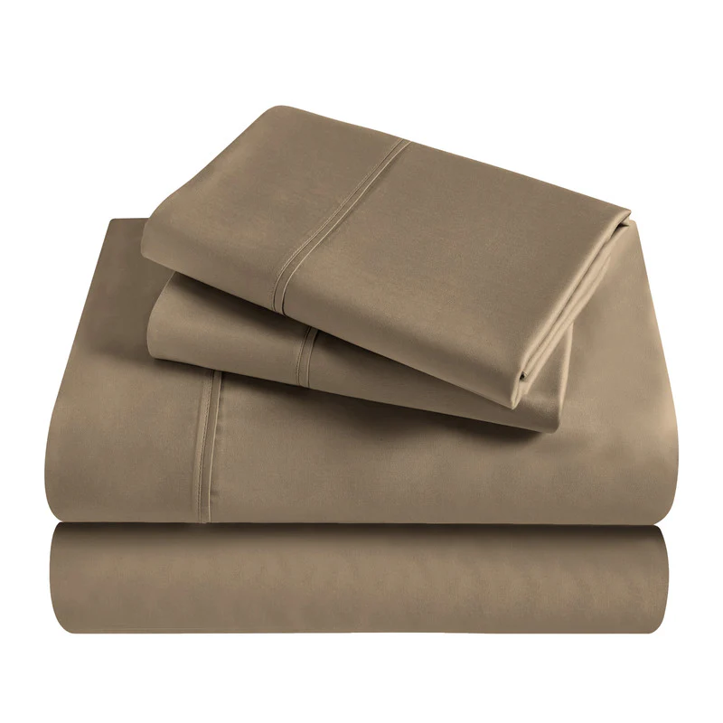 Superior Rayon From Bamboo 300 Thread Count Solid Deep Pocket 4-Piece Sheet Set - Image 22