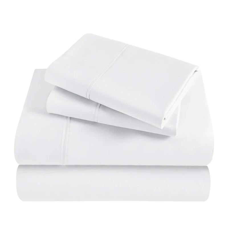 Superior Rayon From Bamboo 300 Thread Count Solid Deep Pocket 4-Piece Sheet Set - Image 23