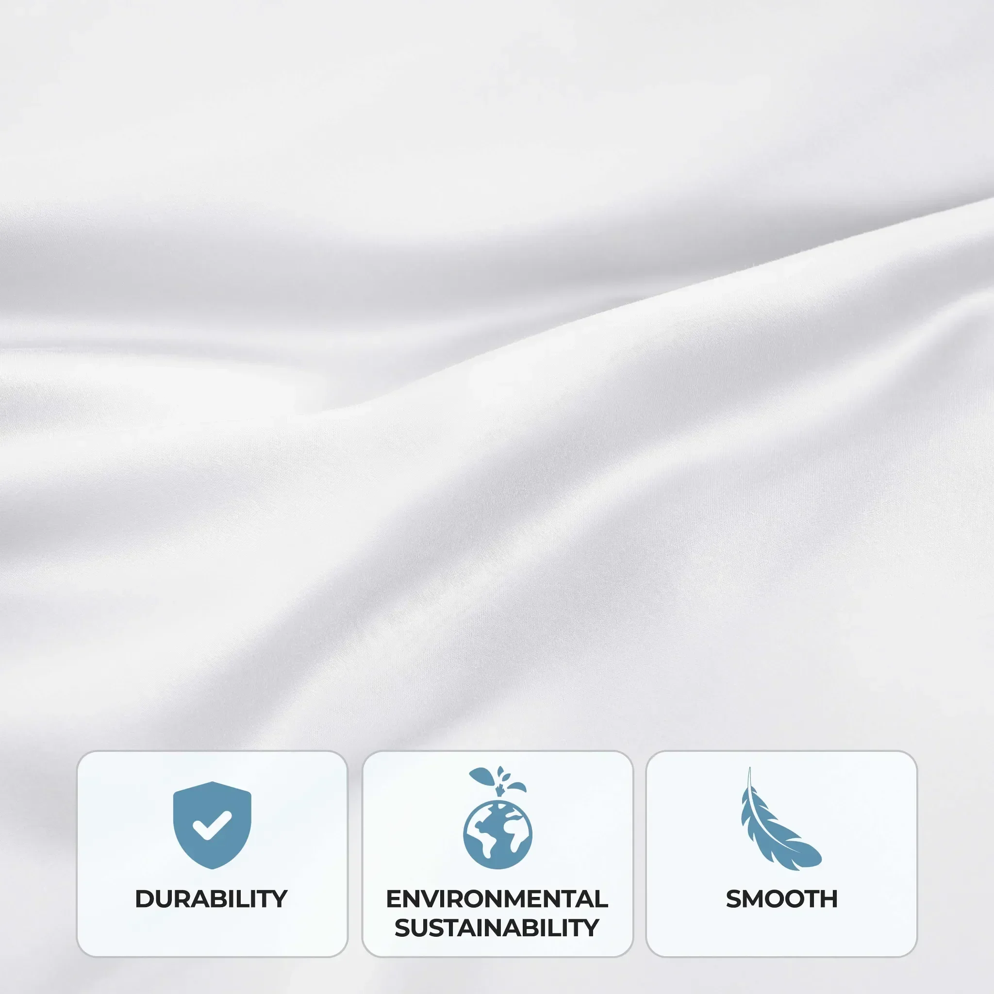 Superior Rayon From Bamboo 300 Thread Count Solid Deep Pocket 4-Piece Sheet Set - Image 25
