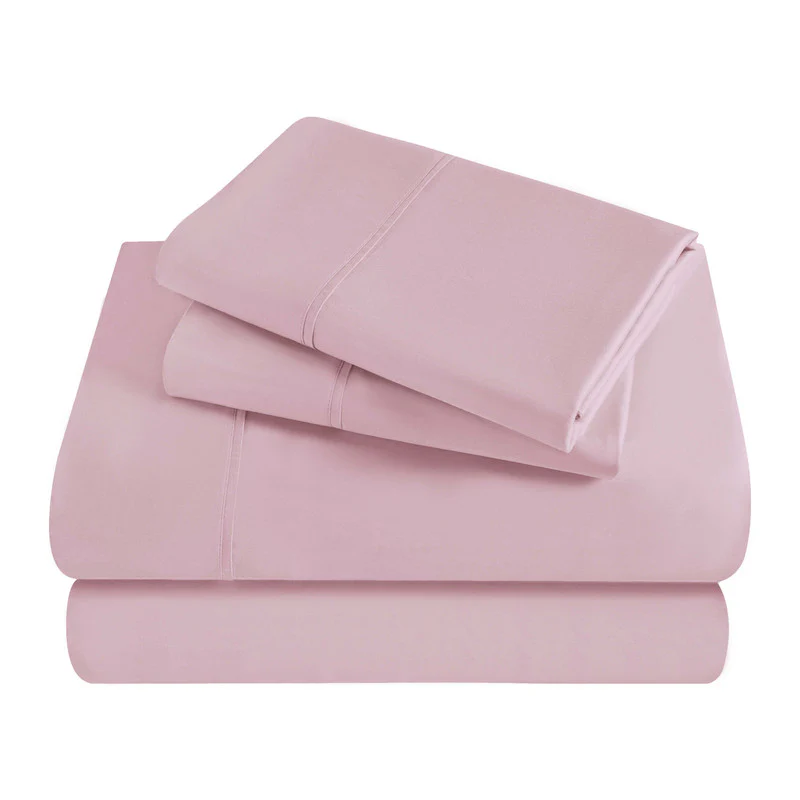 Superior Solid 300 Thread Count Egyptian Cotton Sateen 4-Piece Sheet Set - Image 7