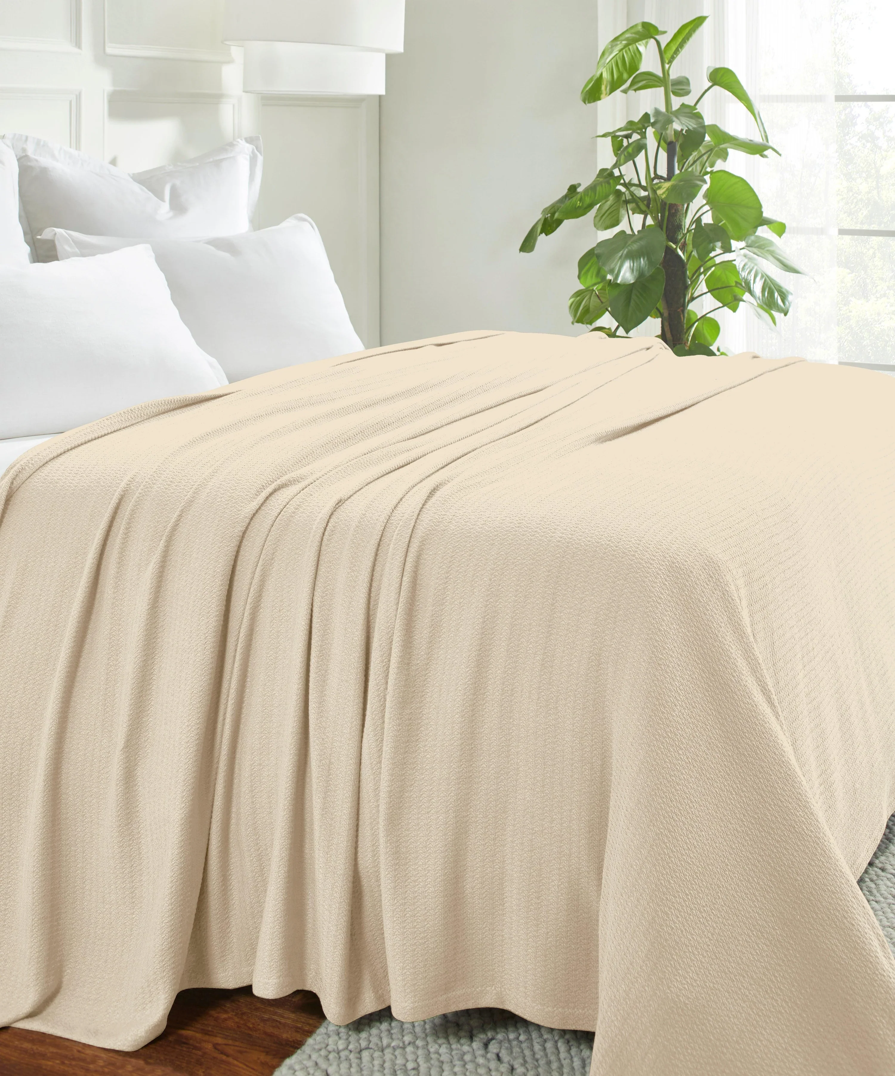 Superior Waffle 100% Cotton Lightweight Blanket - Image 14
