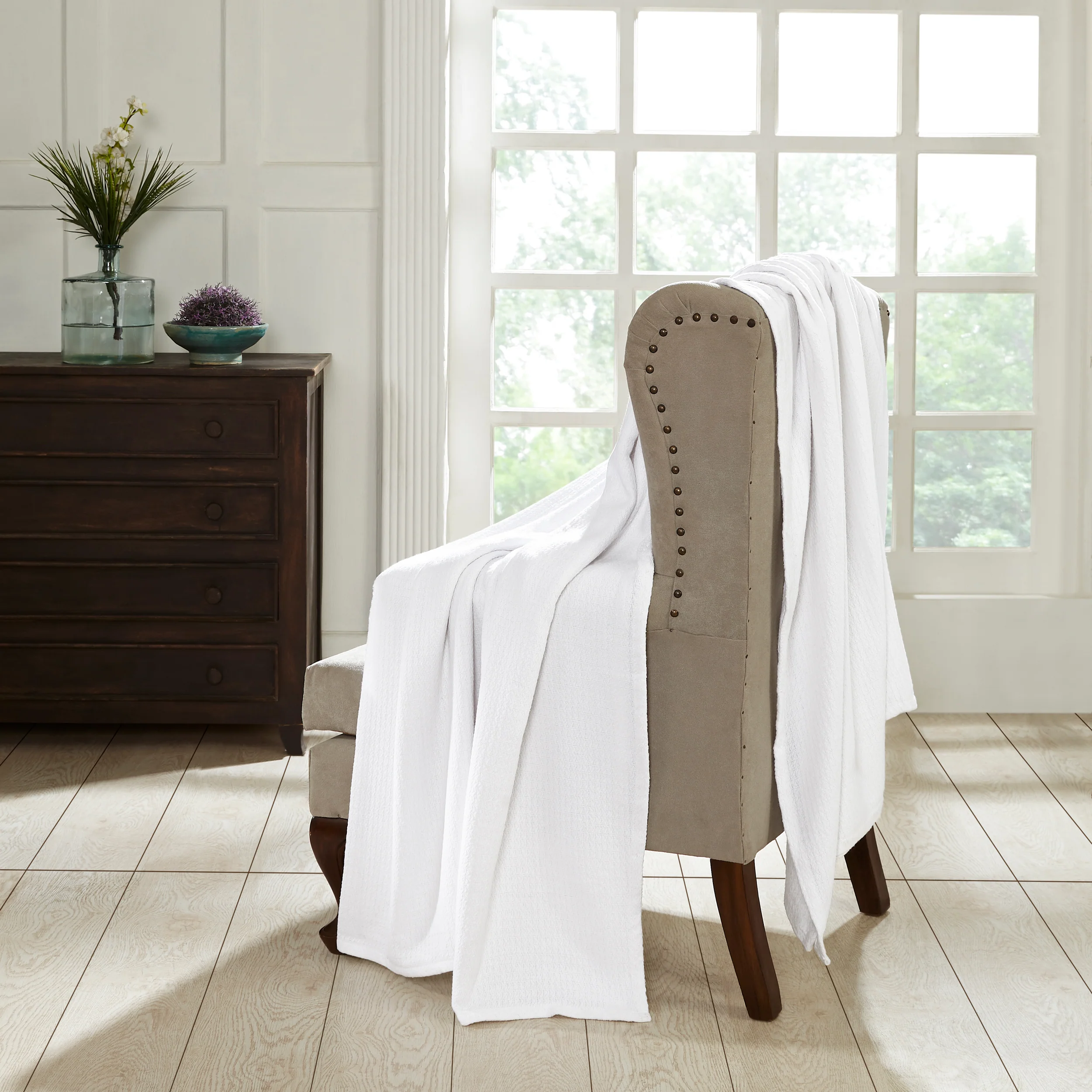 Superior Waffle 100% Cotton Lightweight Blanket - Image 22