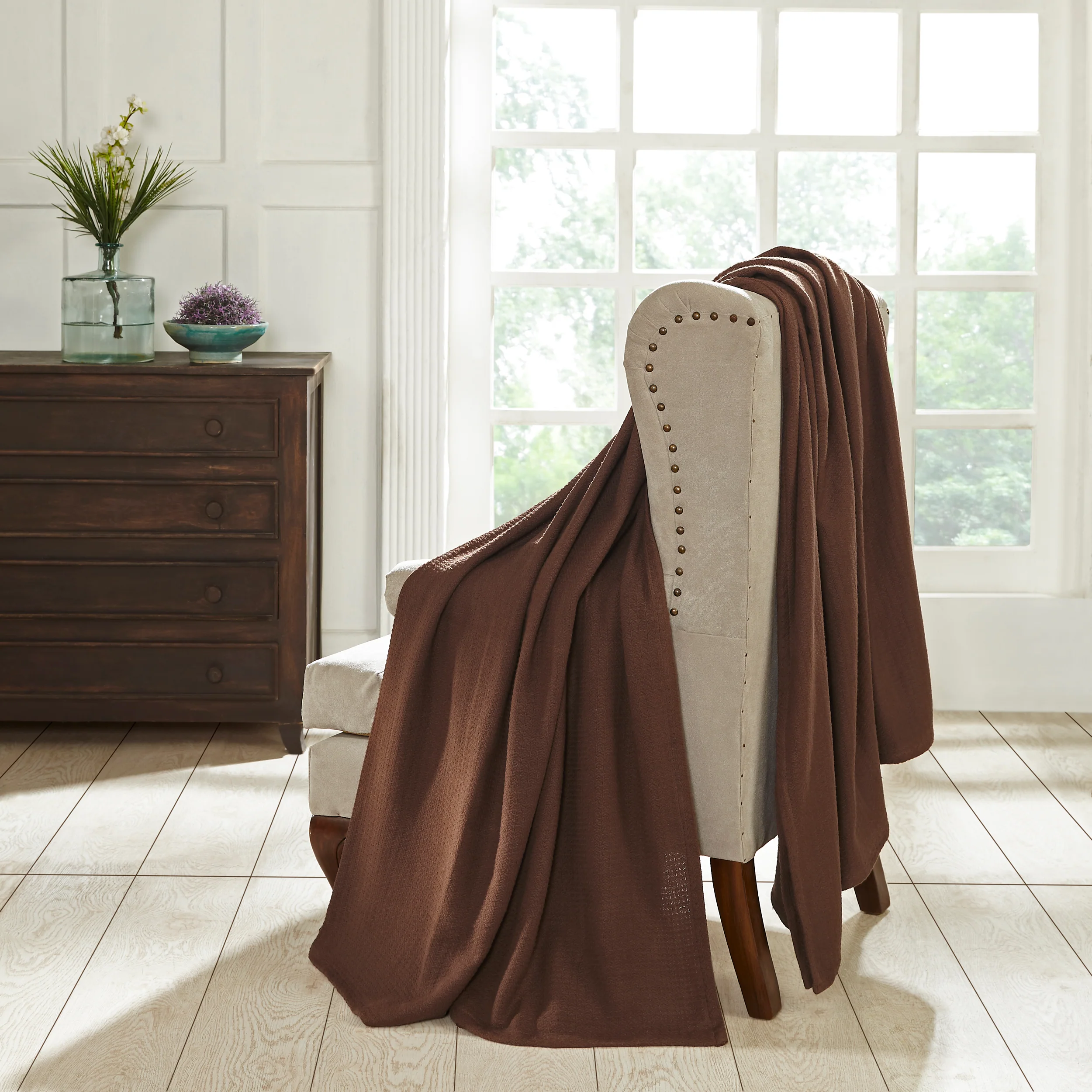 Superior Waffle 100% Cotton Lightweight Blanket - Image 25
