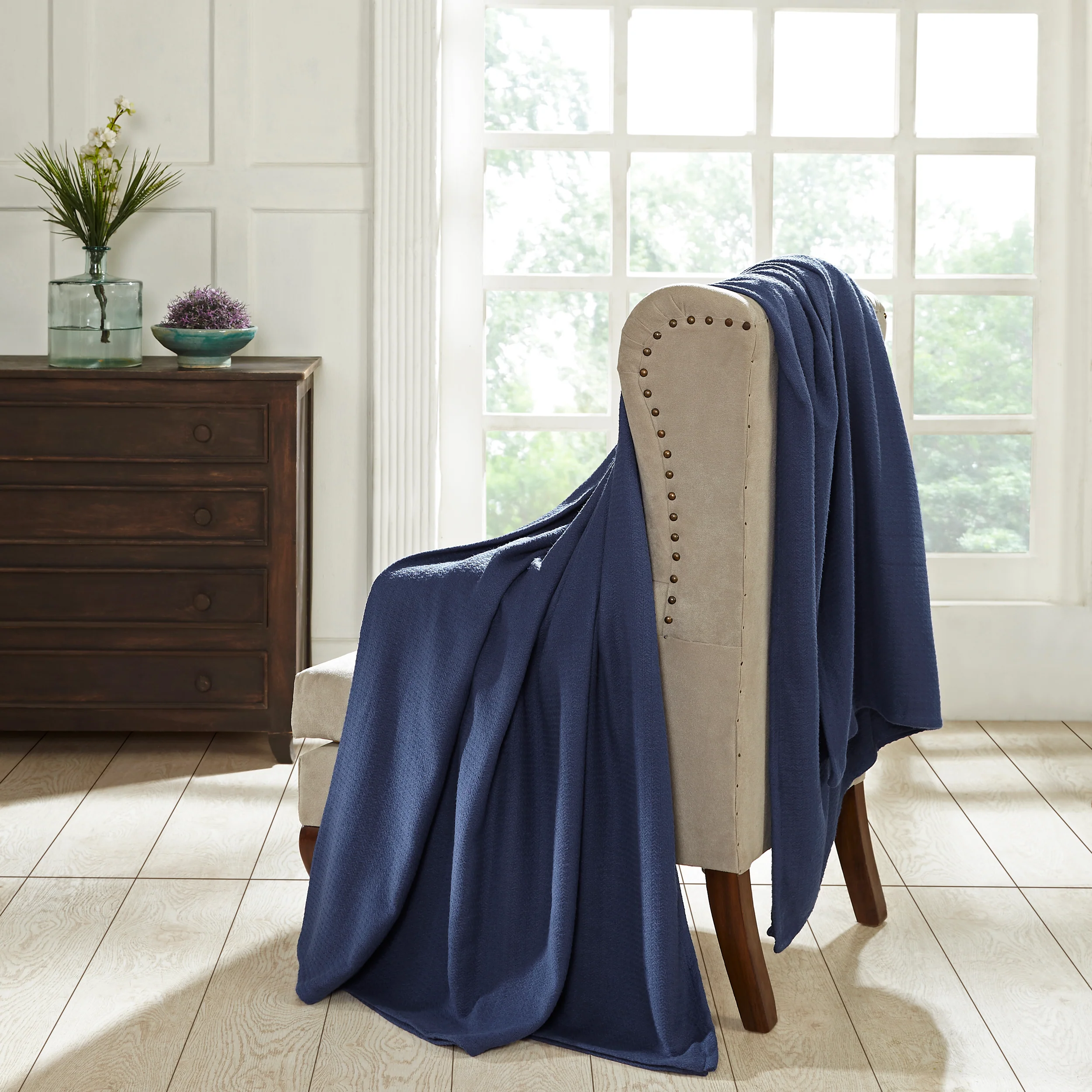 Superior Waffle 100% Cotton Lightweight Blanket - Image 29