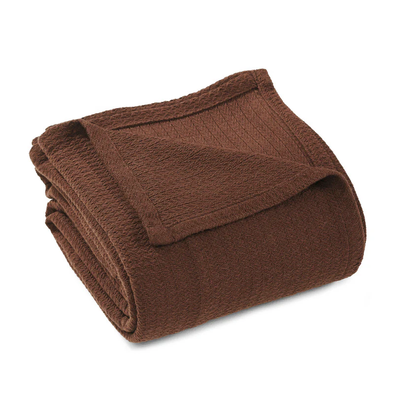 Superior Waffle 100% Cotton Lightweight Blanket - Image 3