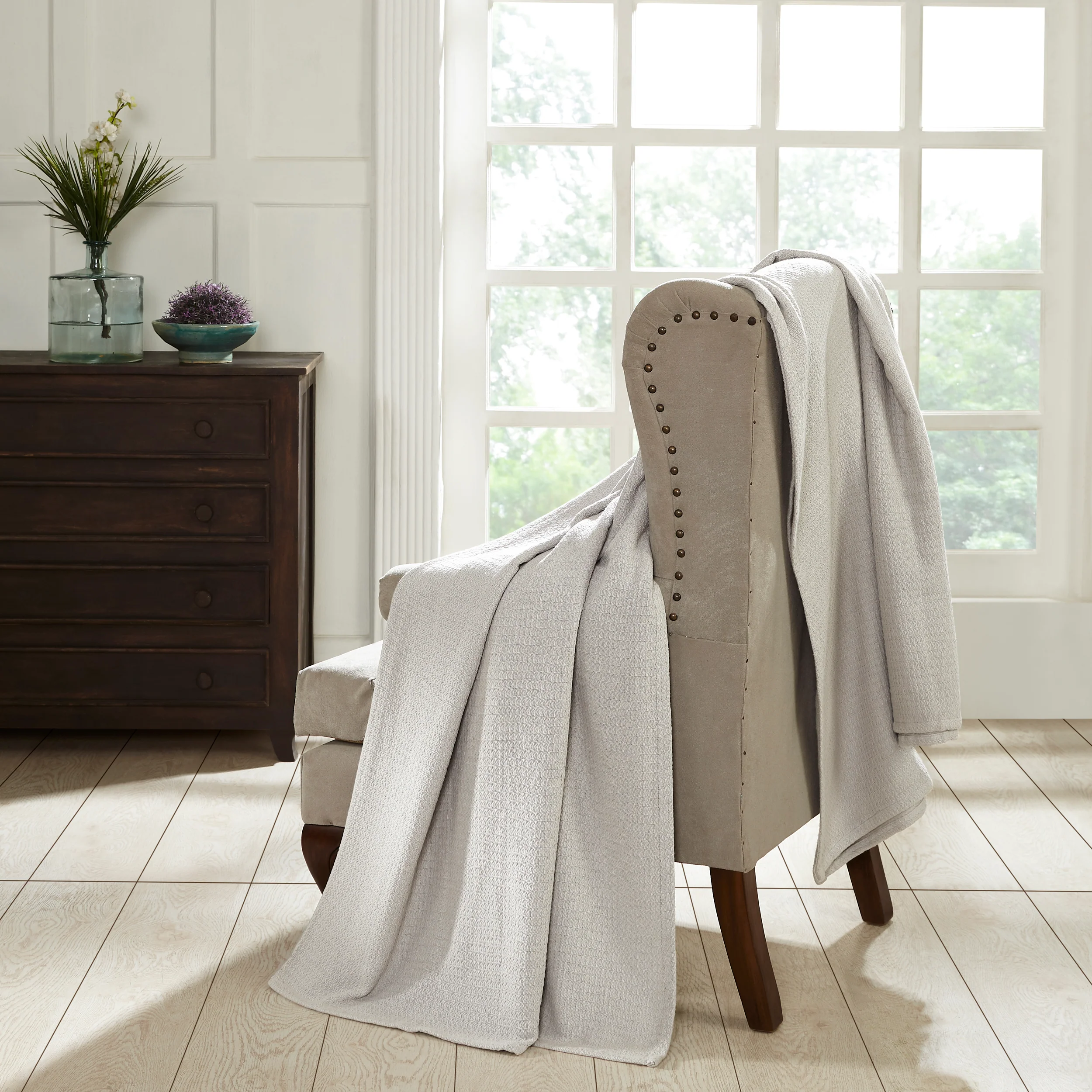 Superior Waffle 100% Cotton Lightweight Blanket - Image 30