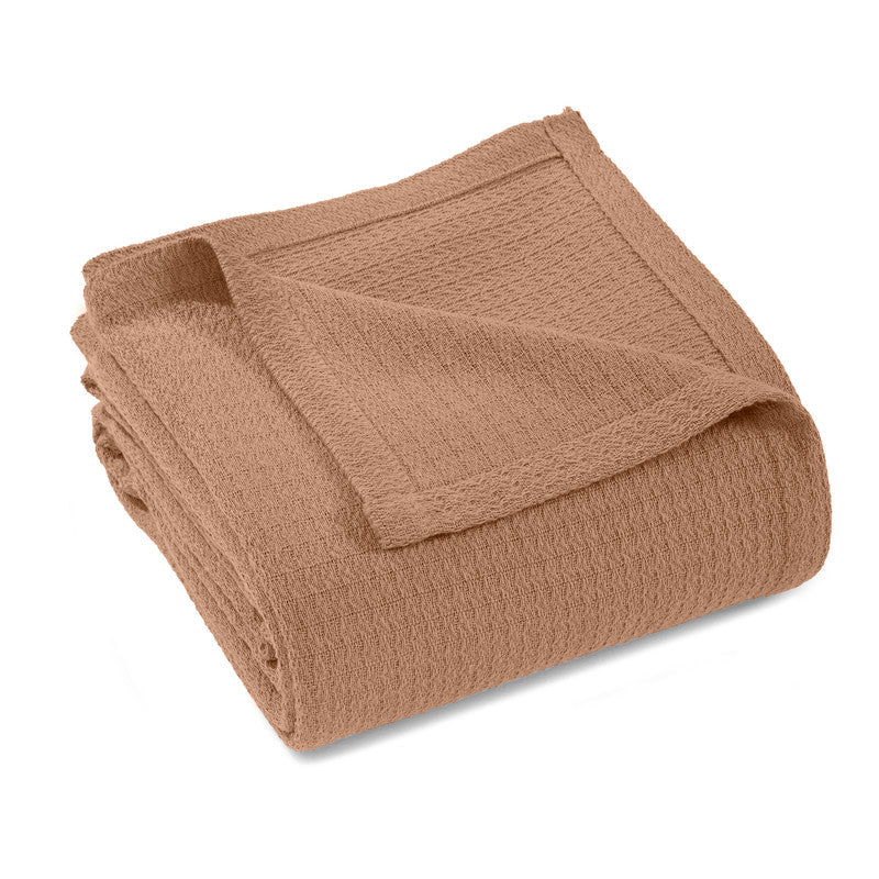 Superior Waffle 100% Cotton Lightweight Blanket - Image 4